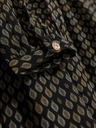 Moodo Schwarzes Damen Midikleid Moodo