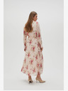 Moodo Moodo Damen Kleid mit Blumenmuster