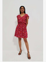 Moodo Rot gemustertes Kleid Moodo