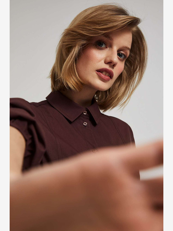 Moodo Damen Shirt Kleid Moodo