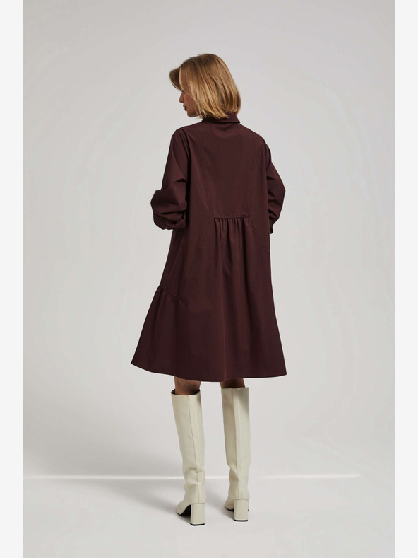 Moodo Damen Shirt Kleid Moodo