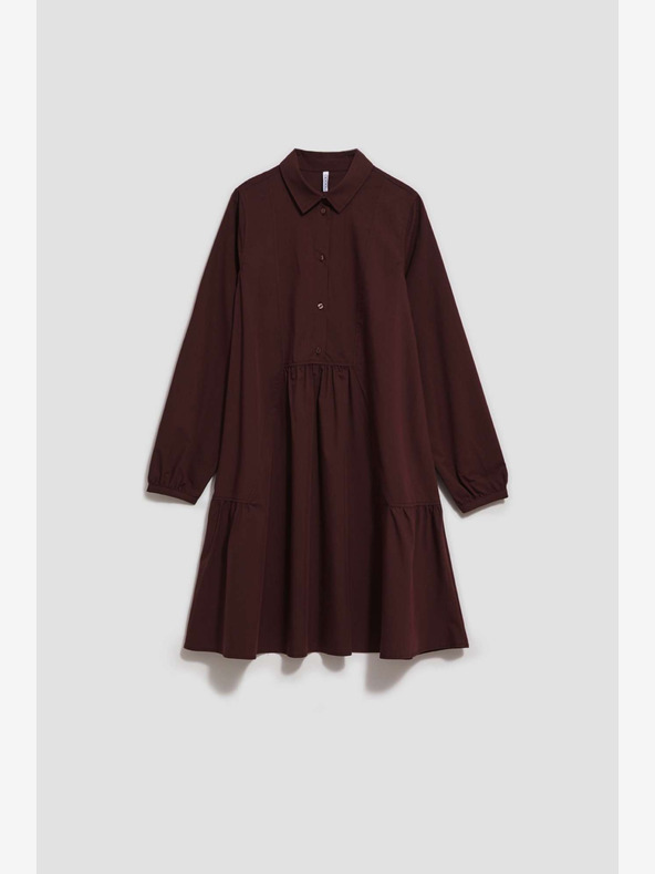 Moodo Damen Shirt Kleid Moodo