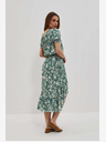 Moodo Grün gemustertes Kleid Moodo