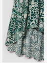 Moodo Grün gemustertes Kleid Moodo
