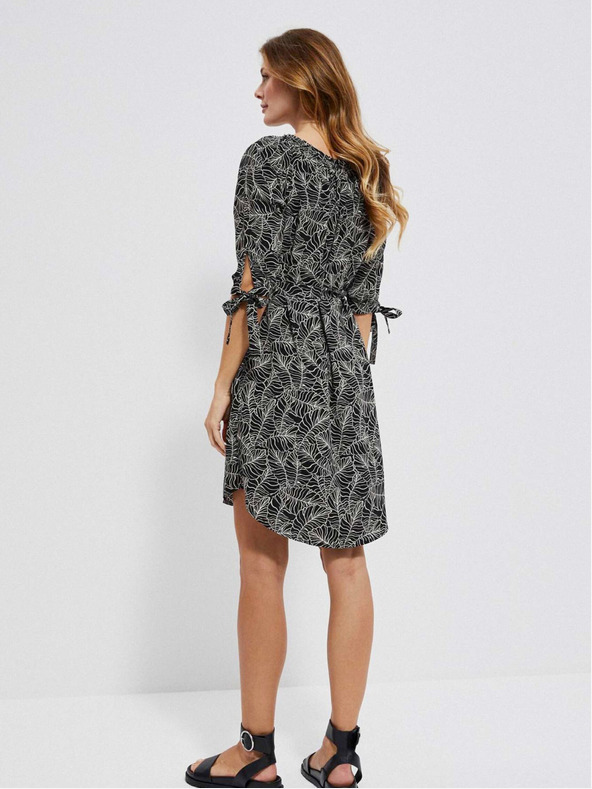 Moodo Viskose-Shirt mit Blumendruck Moodo