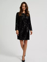 Moodo Damen Pailletten Party Kleid Moodo