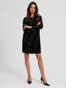 Moodo Damen Pailletten Party Kleid Moodo