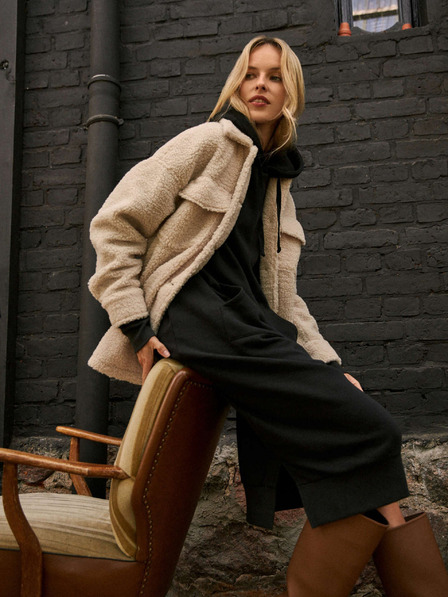 Moodo Moodo Damen Sweatshirt Kleid