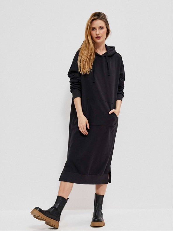 Moodo Moodo Damen Sweatshirt Kleid