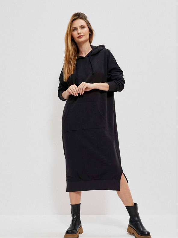 Moodo Moodo Damen Sweatshirt Kleid