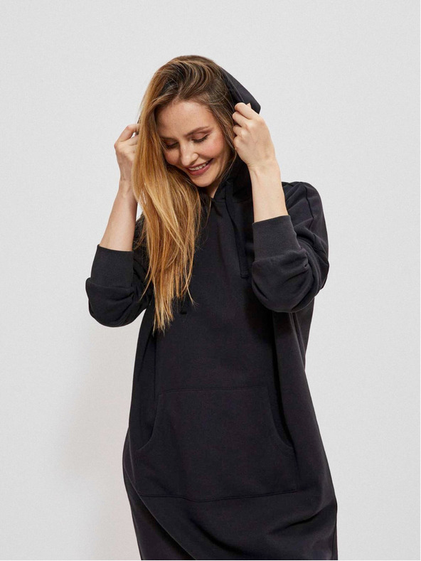 Moodo Moodo Damen Sweatshirt Kleid