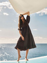 Moodo Damen Shirt Kleid Moodo