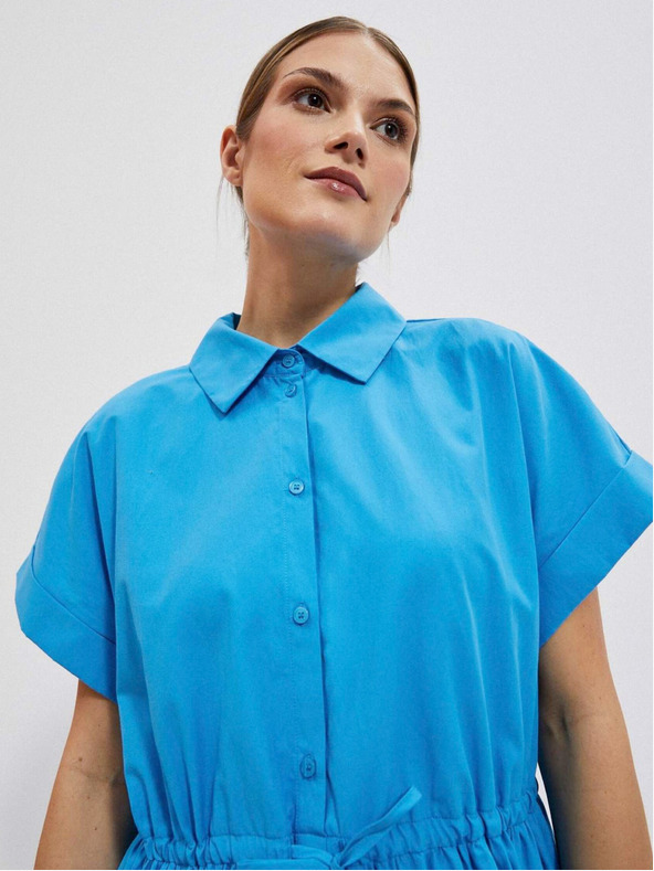 Moodo Damen Shirt Kleid Moodo
