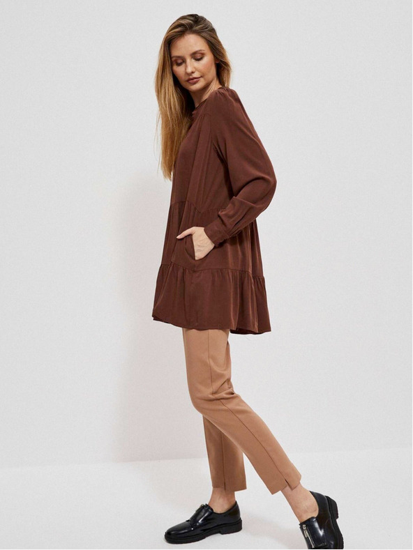 Moodo Braunes Frauenkleid Moodo