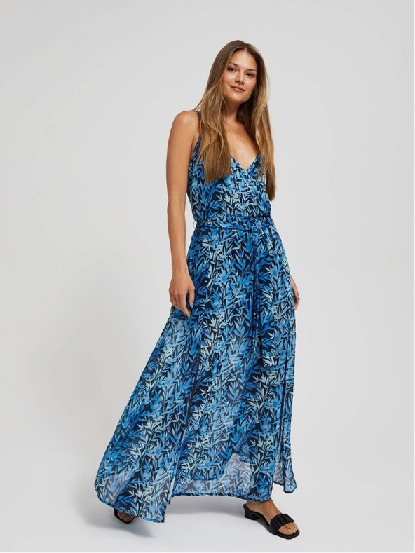 Moodo Damen Blumenkleid Moodo