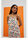 Moodo Gemustertes trägerloses Sommerkleid Moodo