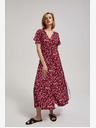 Moodo Dunkelrosa Maxikleid Moodo