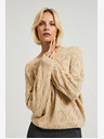 Moodo Moodo Beige Damen Pullover