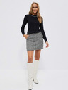 Moodo Schwarzer Damenpullover mit Perlen Moodo