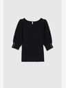 Moodo Schwarzer Damenpullover Moodo