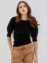 Moodo Schwarzer Damenpullover Moodo