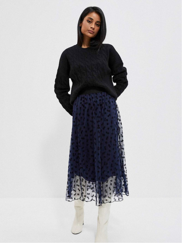 Moodo Schwarzer Damenpullover Moodo