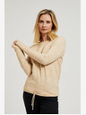 Moodo Moodo Beige Damen Pullover