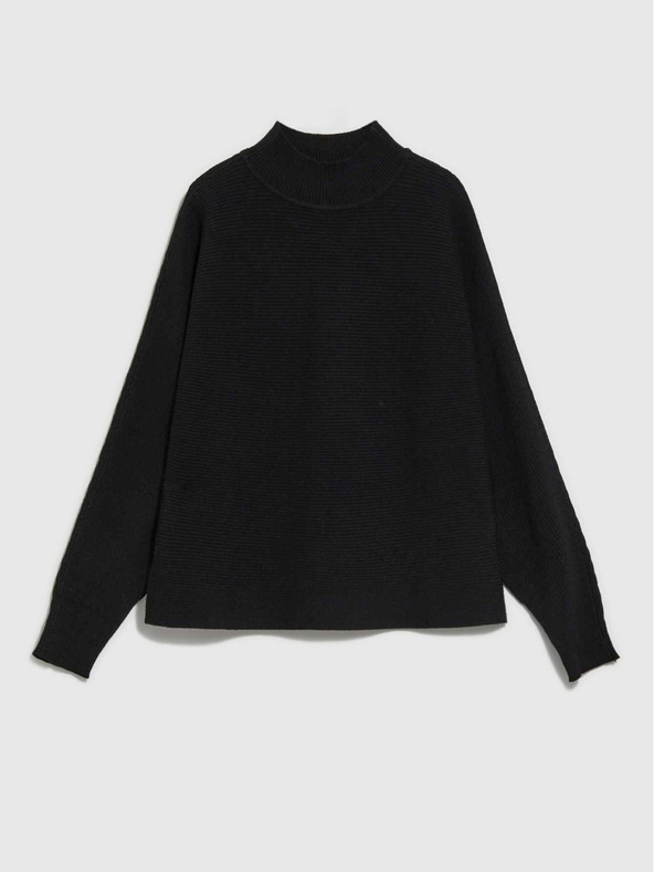 Moodo Schwarzer Damenpullover Moodo