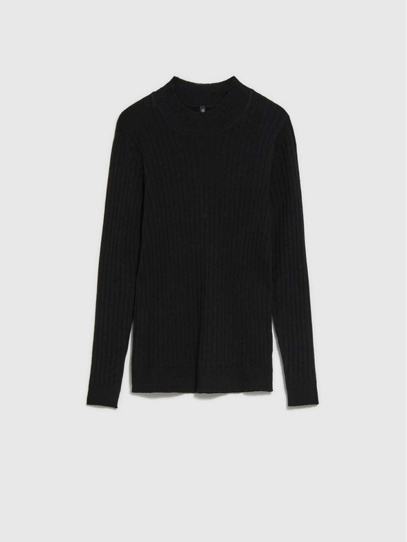 Moodo Schwarzer Damenpullover Moodo