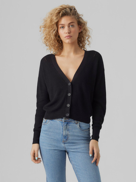 Vero Moda Schwarze Damen Strickjacke Vero Moda