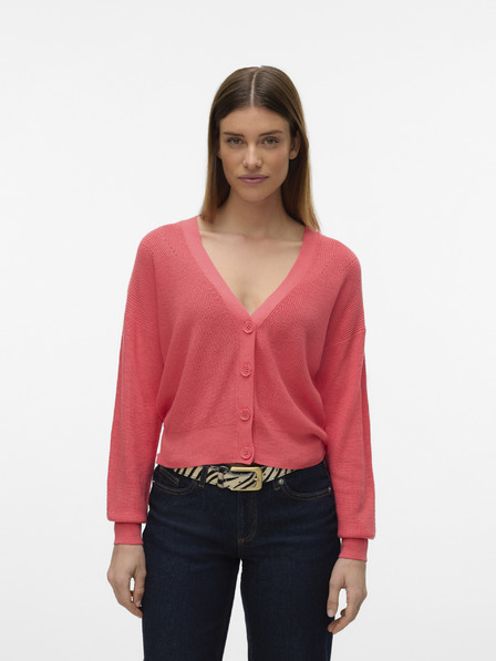 Vero Moda Orange Vero Moda Damen Strickjacke