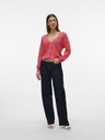 Vero Moda Orange Vero Moda Damen Strickjacke