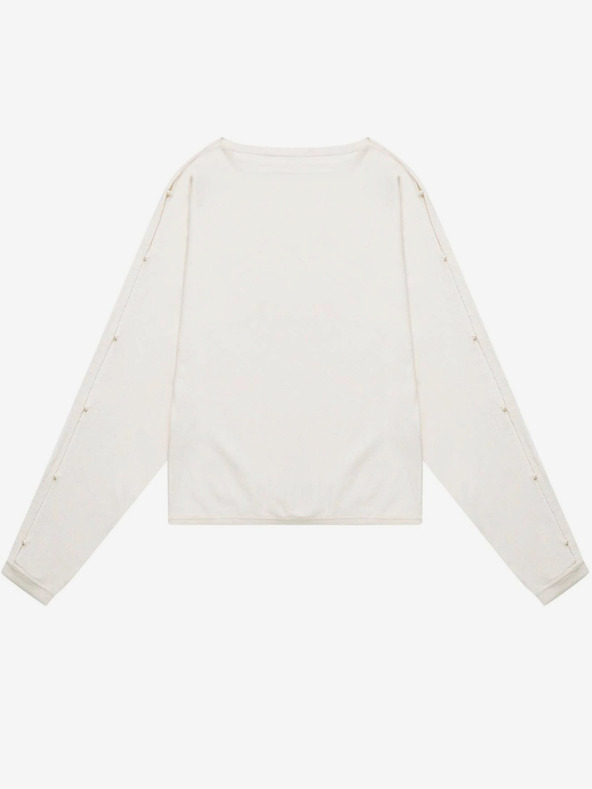 Moodo Cremefarbener Damen-Pullover von Moodo