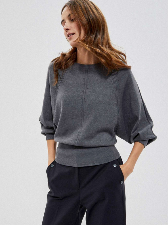 Moodo Moodo Grau Damen Pullover