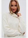 Moodo Cremefarbener Damen-Pullover von Moodo