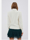 Moodo Cremefarbener Damen-Pullover von Moodo