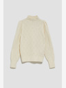 Moodo Cremefarbener Damen-Pullover von Moodo