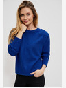 Moodo Blauer Damen Pullover Moodo