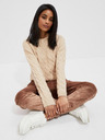 Moodo Moodo Beige Damen Pullover