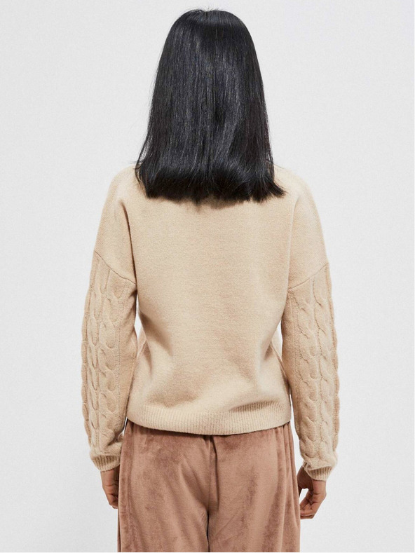 Moodo Moodo Beige Damen Pullover