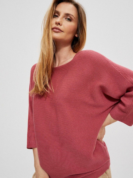 Moodo Rosa Damen Strickjacke Moodo