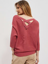Moodo Rosa Damen Strickjacke Moodo
