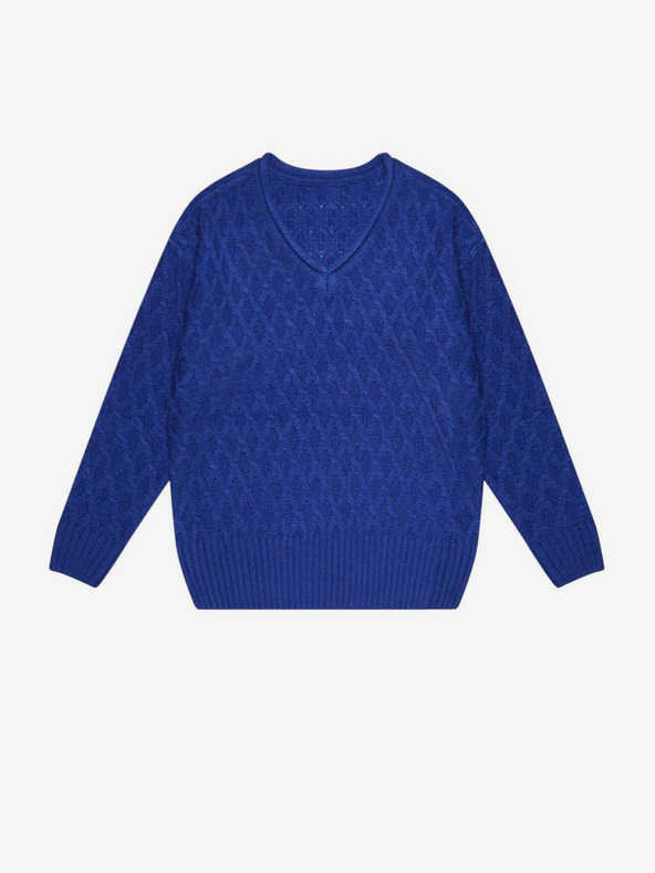 Moodo Blauer Damen Pullover Moodo