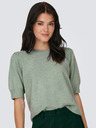 ONLY Grüner Damen-Kurzarmpullover ONLY ONLRICA