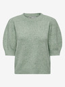 ONLY Grüner Damen-Kurzarmpullover ONLY ONLRICA
