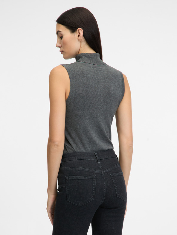 Orsay Grauer Damenpullover mit Rollkragen ORSAY