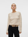 Vero Moda Beigefarbener Damenpullover von Vero Moda