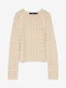 Vero Moda Beigefarbener Damenpullover von Vero Moda