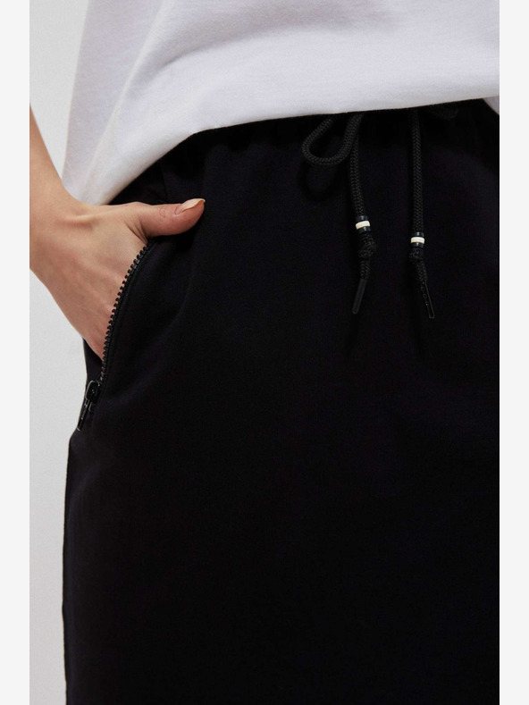 Moodo Schwarzer Damen-Rock Moodo