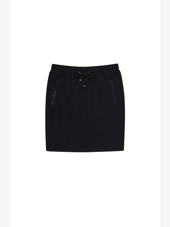 Moodo Schwarzer Damen-Rock Moodo